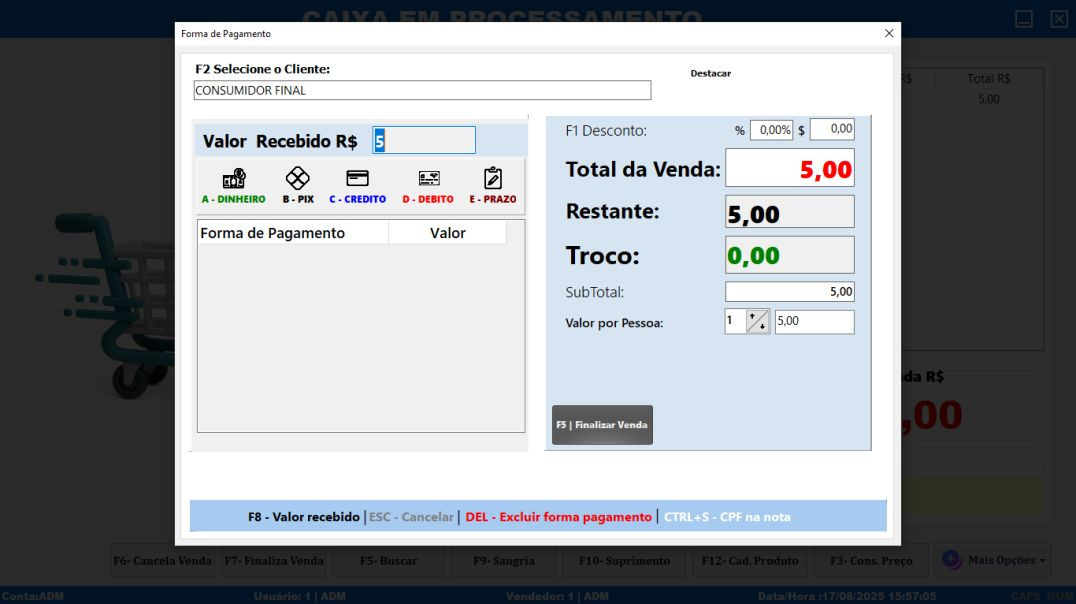 ⁣Desconto Na Venda