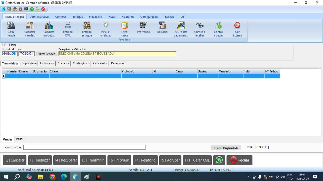 ⁣Gerar XML NFC-E Para Contabilidade